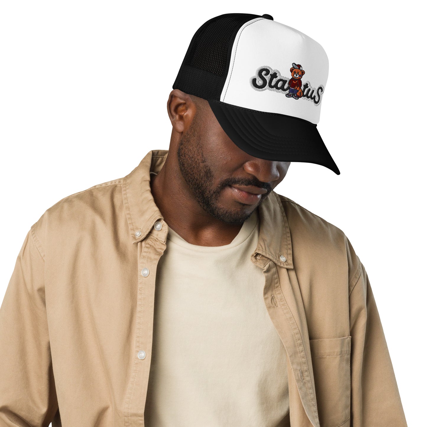 Bear trucker hat